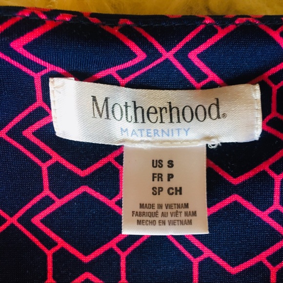 Motherhood Maternity Wrap Dress - Picture 2 of 5